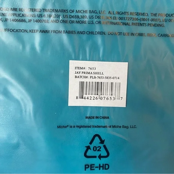 Miche Jay Pima Turquoise Shell. - Picture 4 of 5